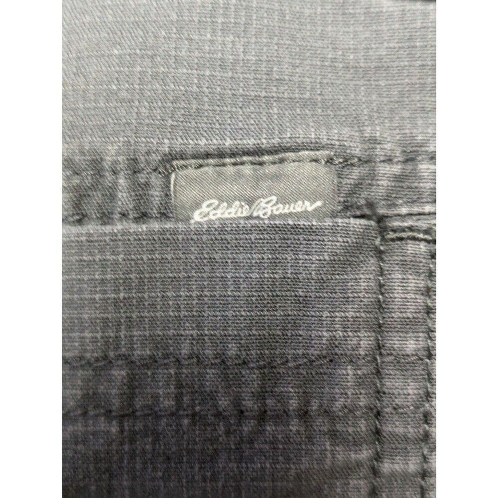Eddie Bauer Womens Gray Chino Shorts Size 14 - Picture 8 of 11